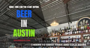 When to Buy Beer Legally in Austin