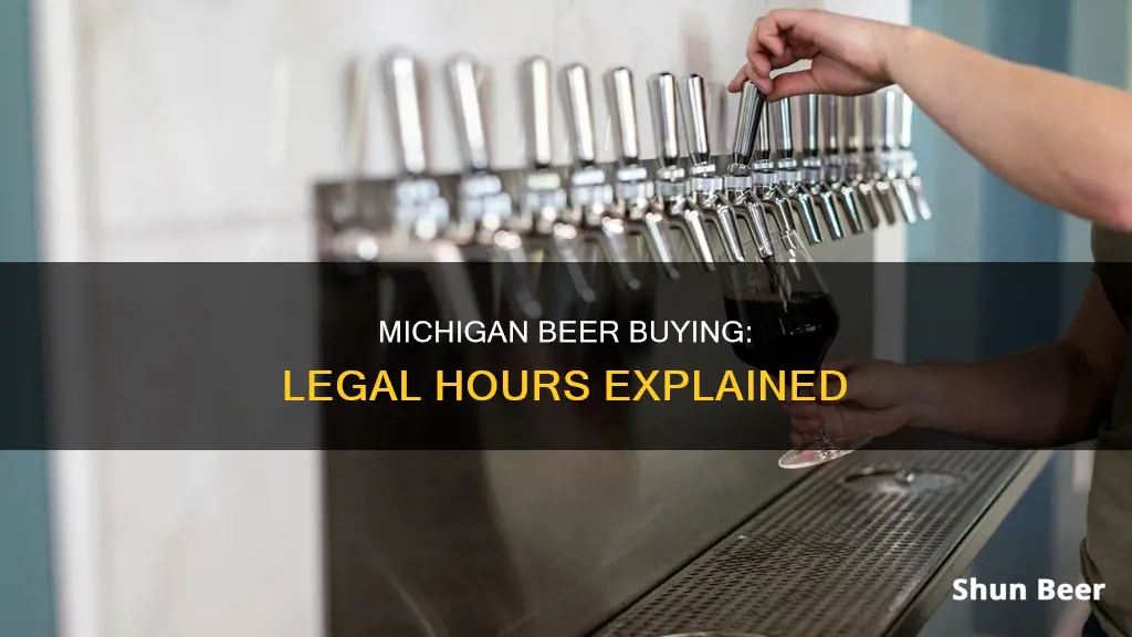 what time can you start buying beer in michigan