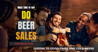 Peak Beer Sales: Exploring the Best Hours for Craft Beer Sales