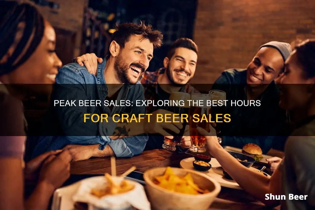 what time of day do beer sales