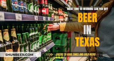 Texas Morning Beer Laws: When Can You Buy?