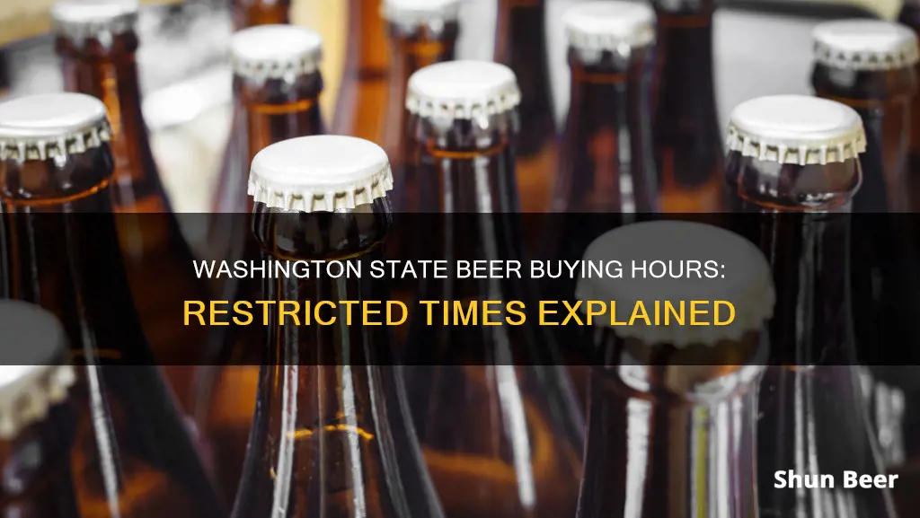 what times can you not buy beer in washington state