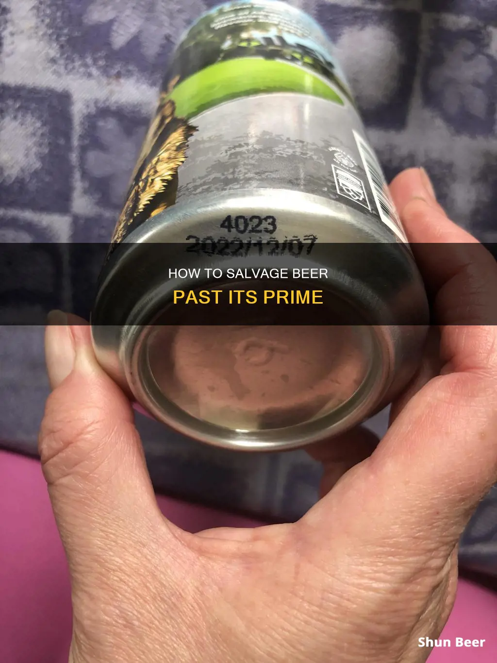 what to do if you buy expired beer