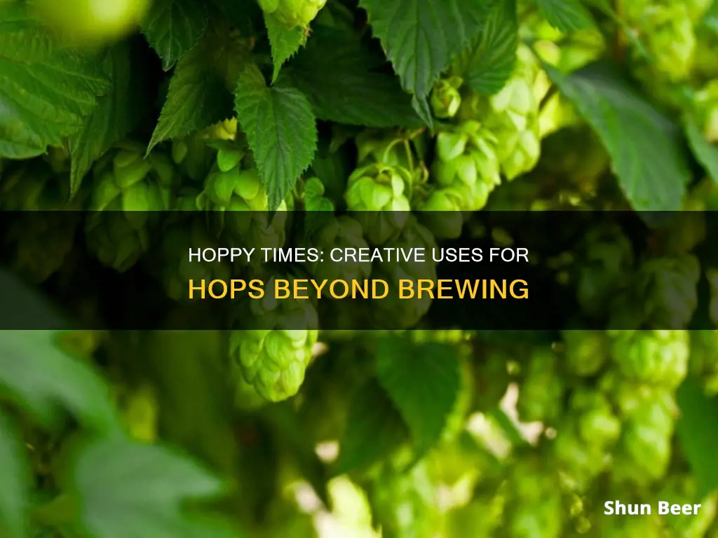 what to do with hops not beer