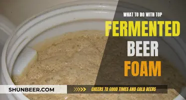 Top-Fermented Beer Foam: Creative Uses and Tips for Preservation