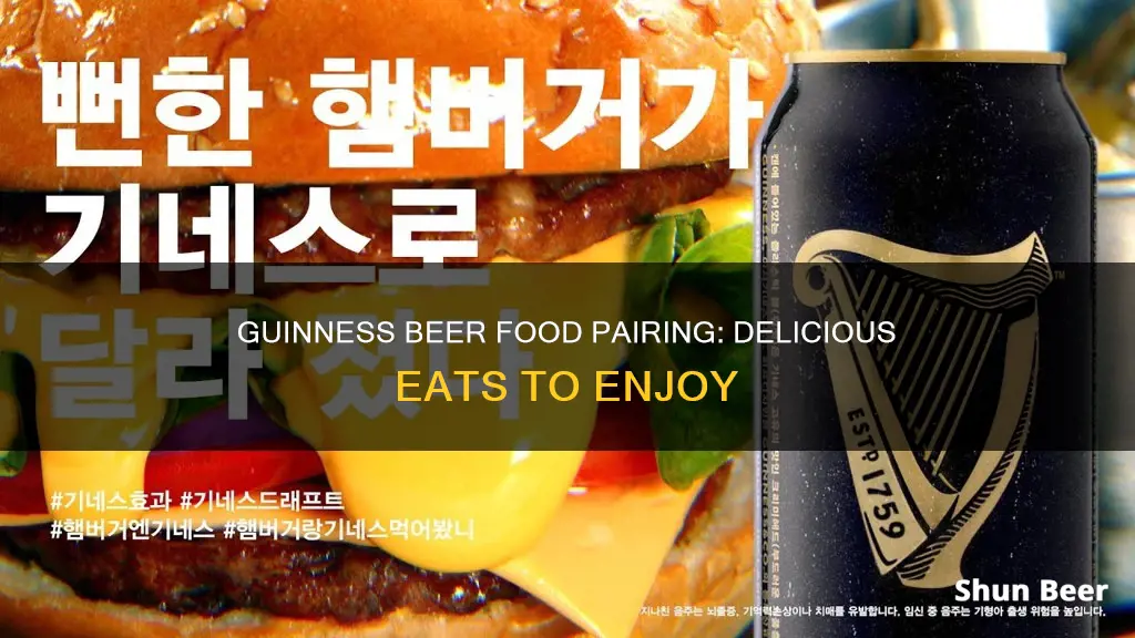 what to eat with guinness beer