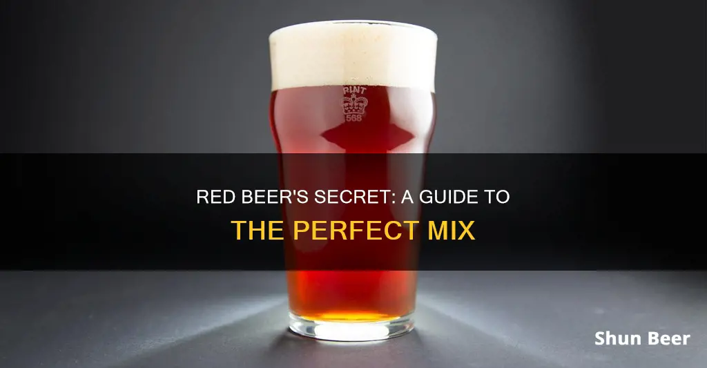 what to put in a red beer