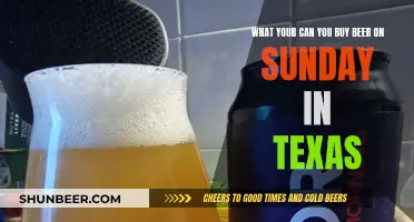 Texas Sunday Beer Buying: What You Need to Know