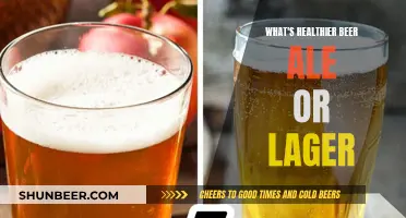 Beer, Ale, or Lager: Which is the Healthiest Drink?