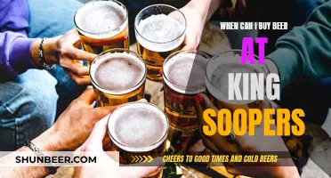 King Soopers Beer Buying: Hours and Age Limits