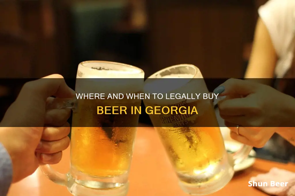 when can i buy beer in ga