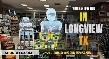 Longview, Texas: Beer Buying Hours and Rules