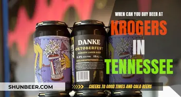 Kroger Beer Buying Hours in Tennessee