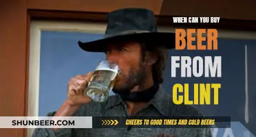 Where to Buy Beer: Clint's Schedule and Availability