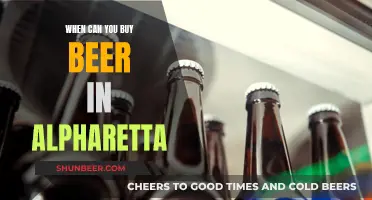 Alpharetta's Beer Buying Hours: What You Need to Know