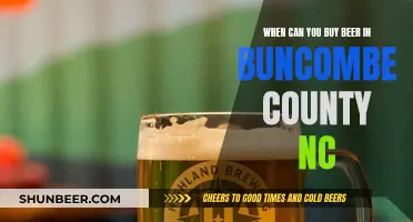 Buncombe County, NC: Beer Buying Hours