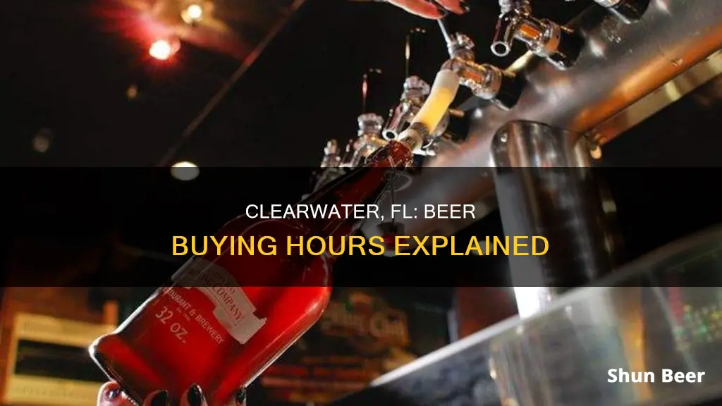 when can you buy beer in clearwater fl