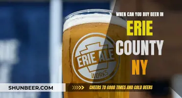 Buying Beer Legally in Erie County, New York