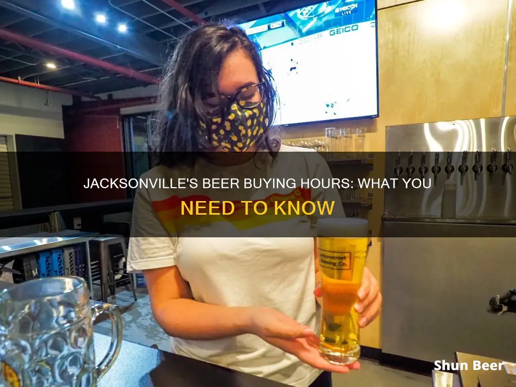 when can you buy beer in jacksonville fl