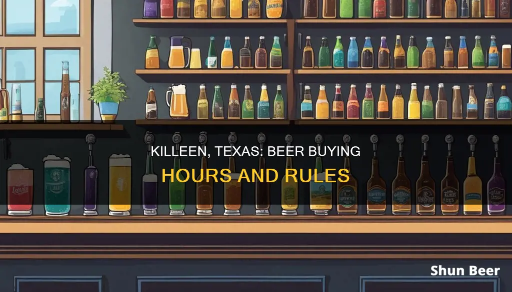 when can you buy beer in killeen tx