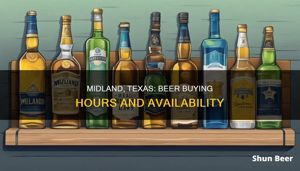 when can you buy beer in midland tx