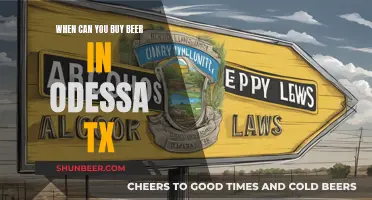 Odessa, Texas: Beer Buying Hours and Laws Explained