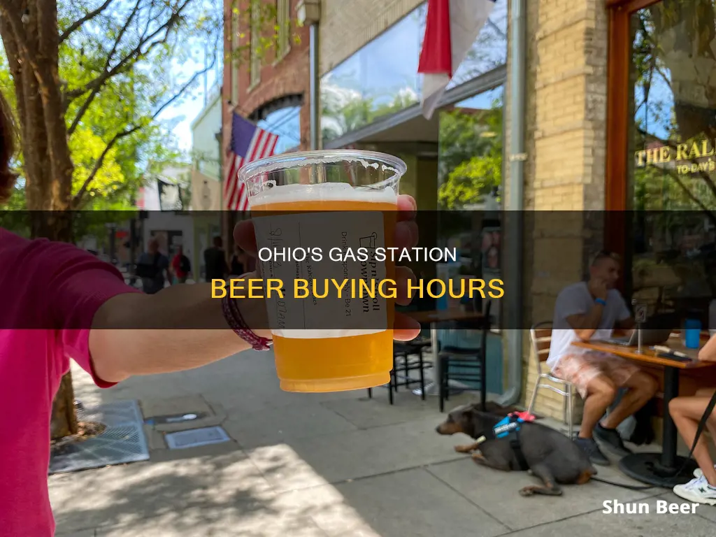 when can you buy beer in ohio gas stations