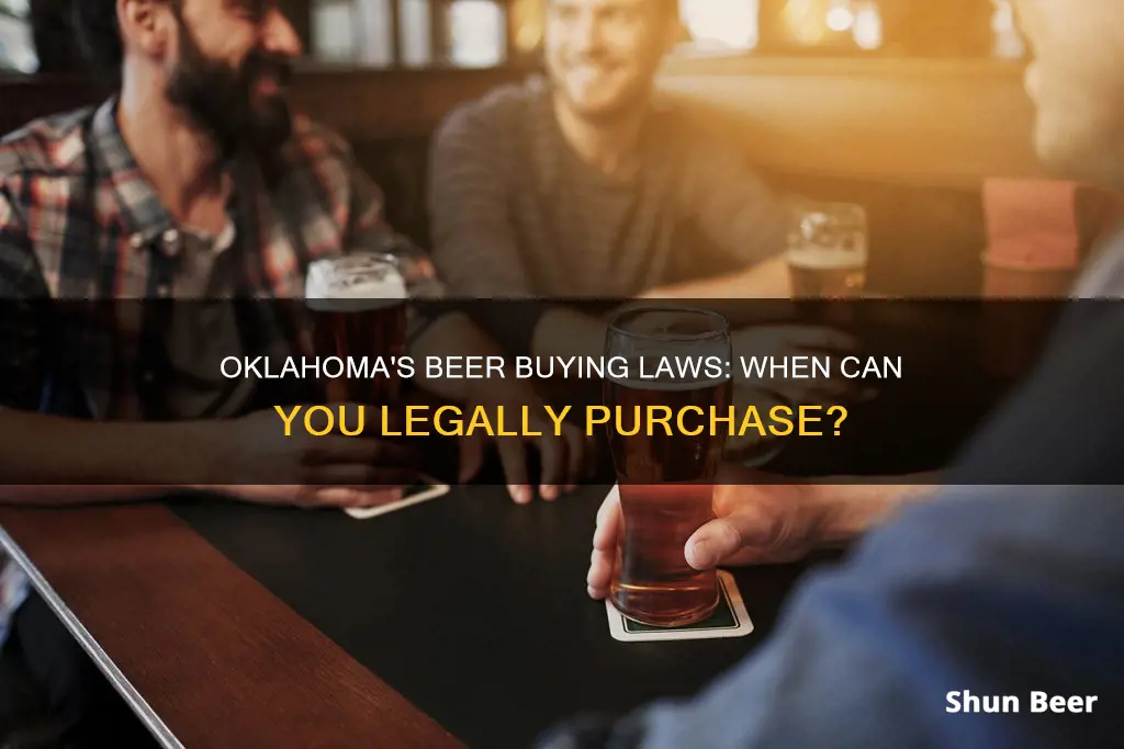 when can you buy beer in oklahoma