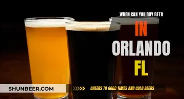 Orlando Beer Buying: Legal Hours and Availability