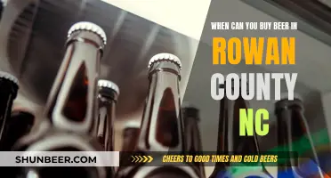 Rowan County, NC: Beer Buying Hours Explained