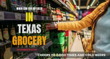 Texas Grocery Beer Buying: What's the Deal?