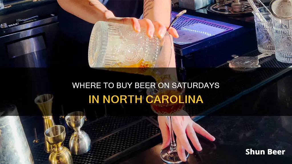 when can you buy beer on saturday in nc