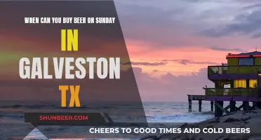 Galveston, Texas: Sunday Beer Buying Hours Explained