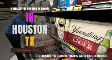 Houston's Sunday Beer Buying Hours Explained