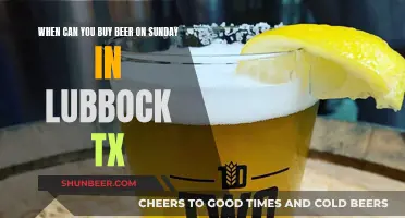 Lubbock, Texas: Sunday Beer Buying Hours Explained