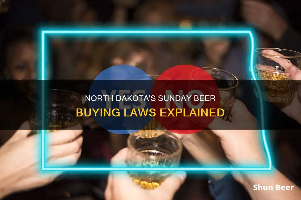 when can you buy beer on sunday in nd