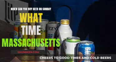 Massachusetts Sunday Beer Buying: Time Restrictions Explained