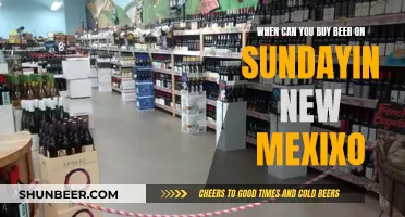 Buying Beer on Sundays in New Mexico