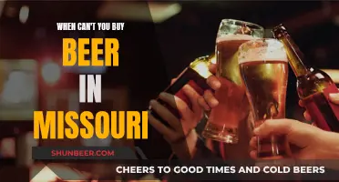 Missouri's Beer Buying: Restricted Hours and Locations