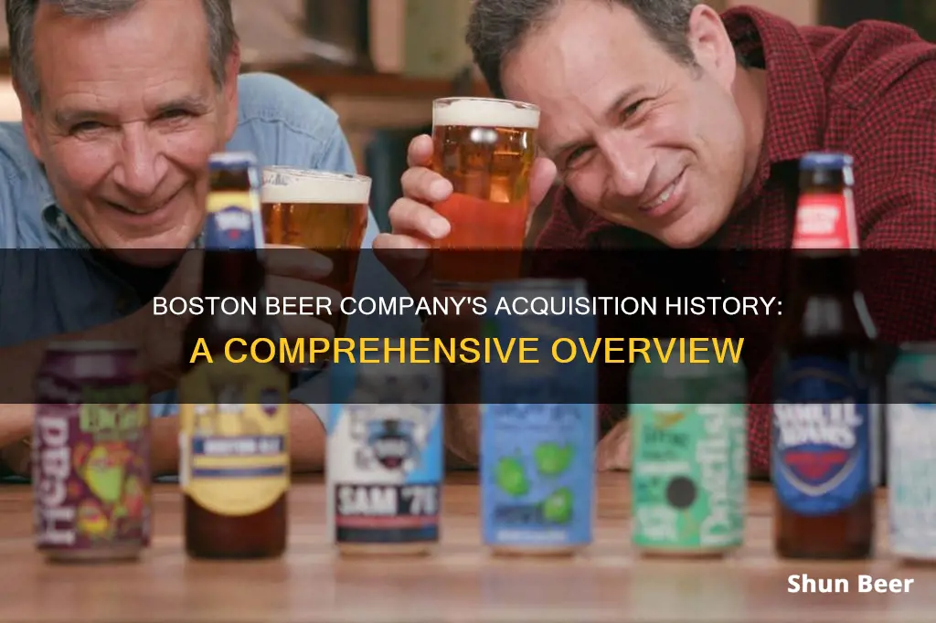 when did boston beer company buy