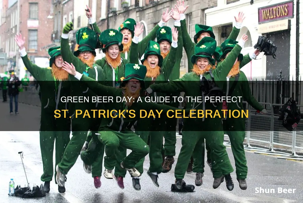 when is green beer day