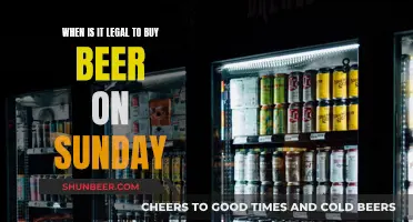 Buying Beer on Sundays: Understanding the Legal Landscape