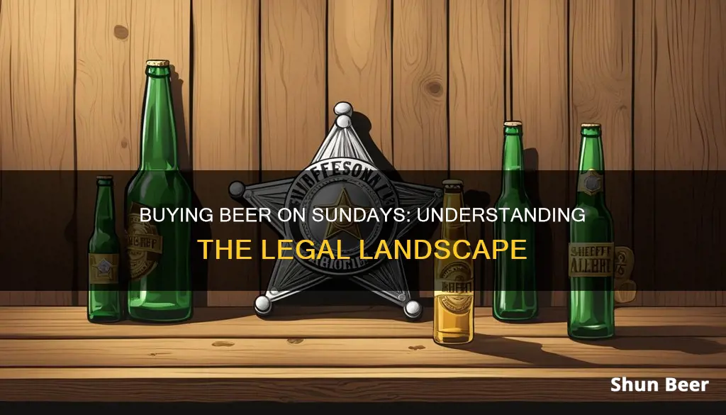 when is it legal to buy beer on sunday