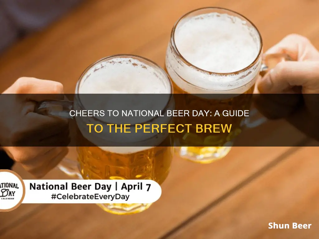 when is natinal beer day