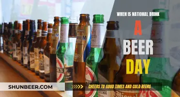 Celebrating National Drink a Beer Day in September