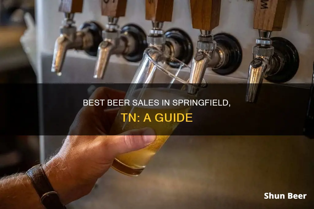 when to buy beer sales in springfield tn