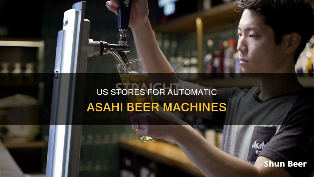 where an i buy in us automatic asahi beer machine