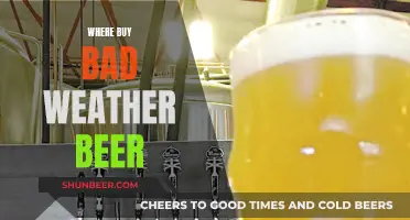 Bad Weather Beer: Where to Buy and Enjoy