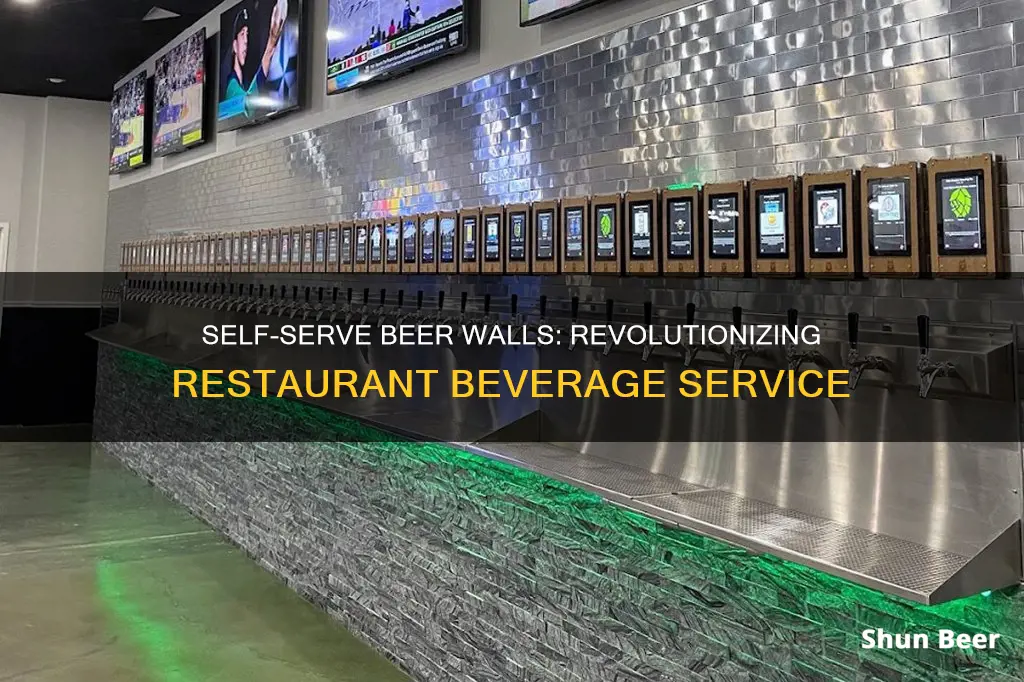 where can a restaurant buy a self serve beer wall