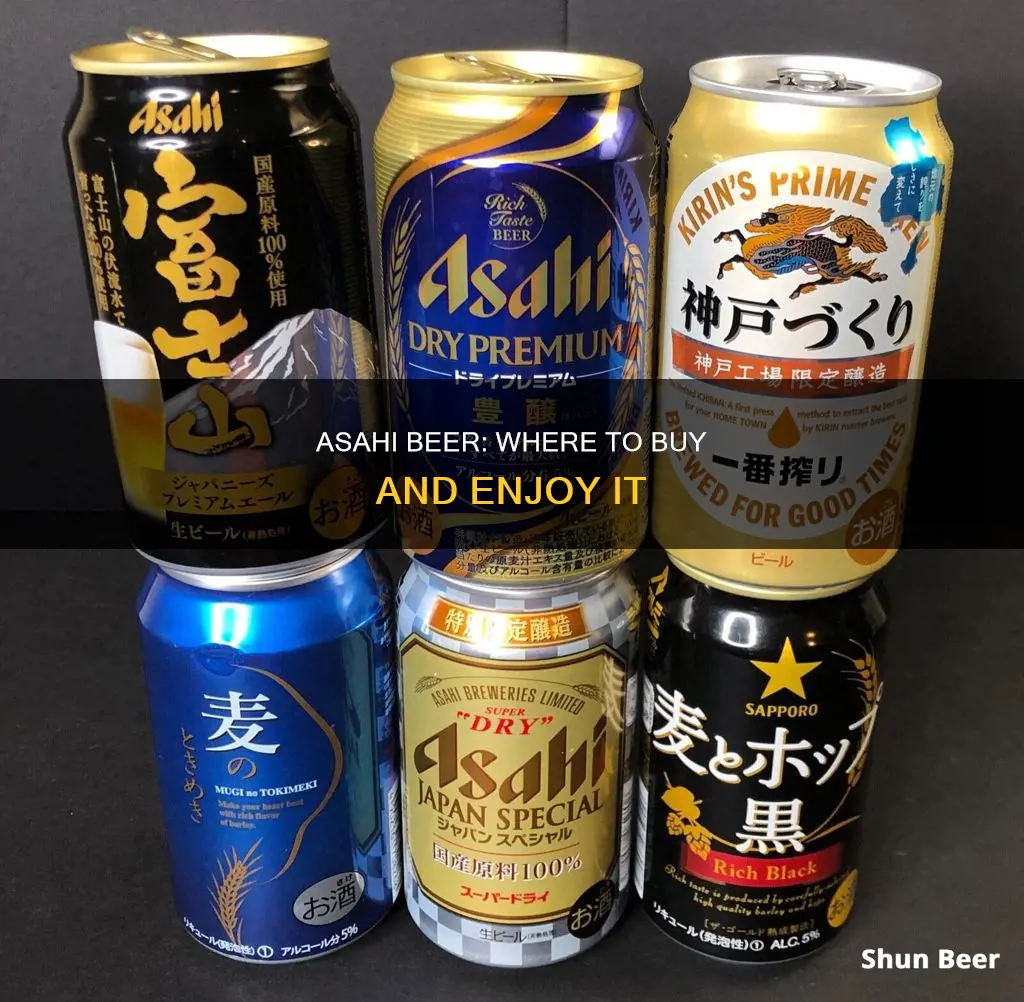 where can buy asahi beer